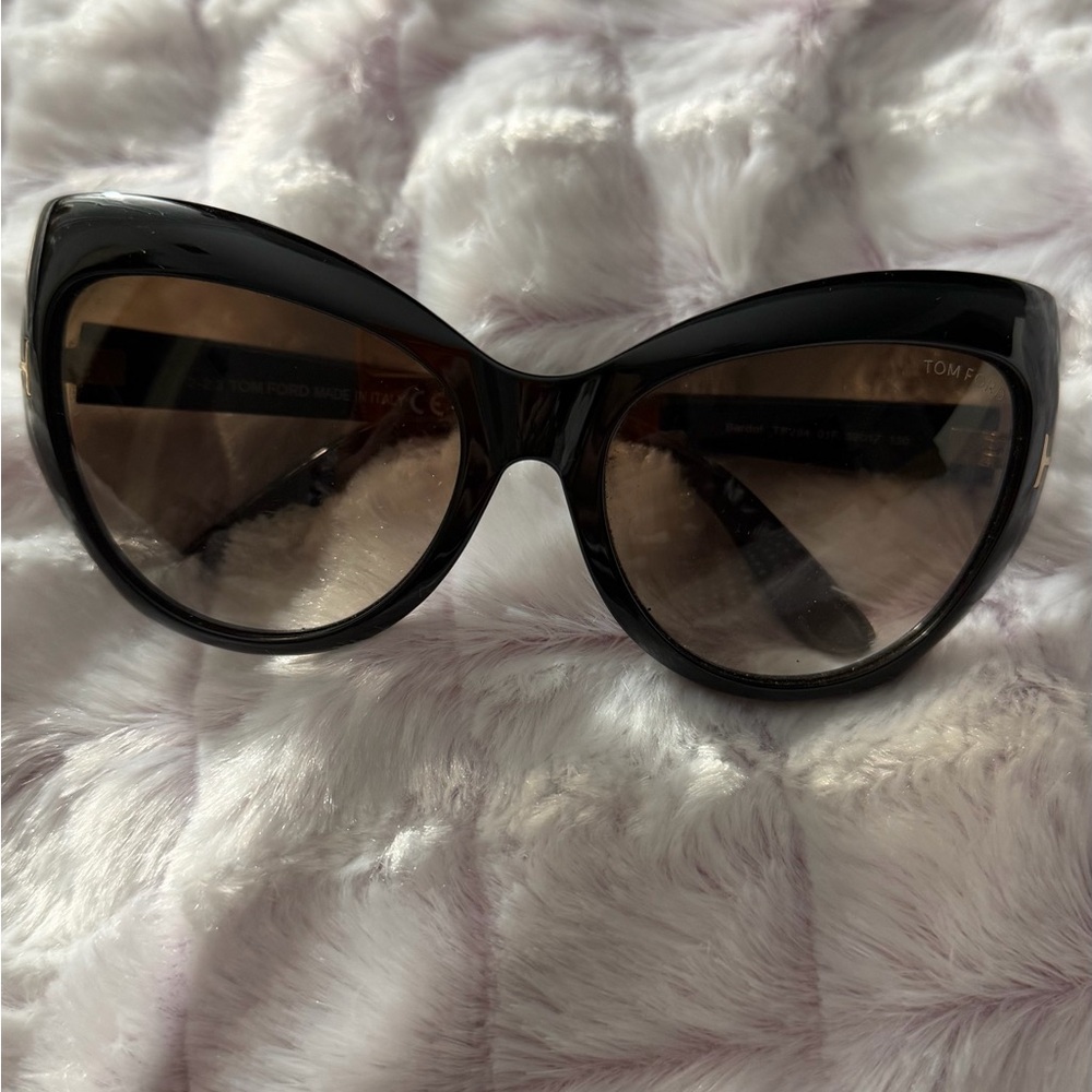 Tom Ford Black and Brown Sunglasses